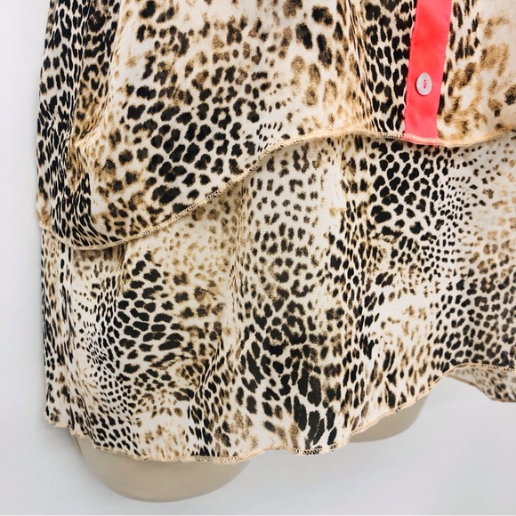 No Boundaries Leopard & Pink Tank Top - Picture 6 of 16